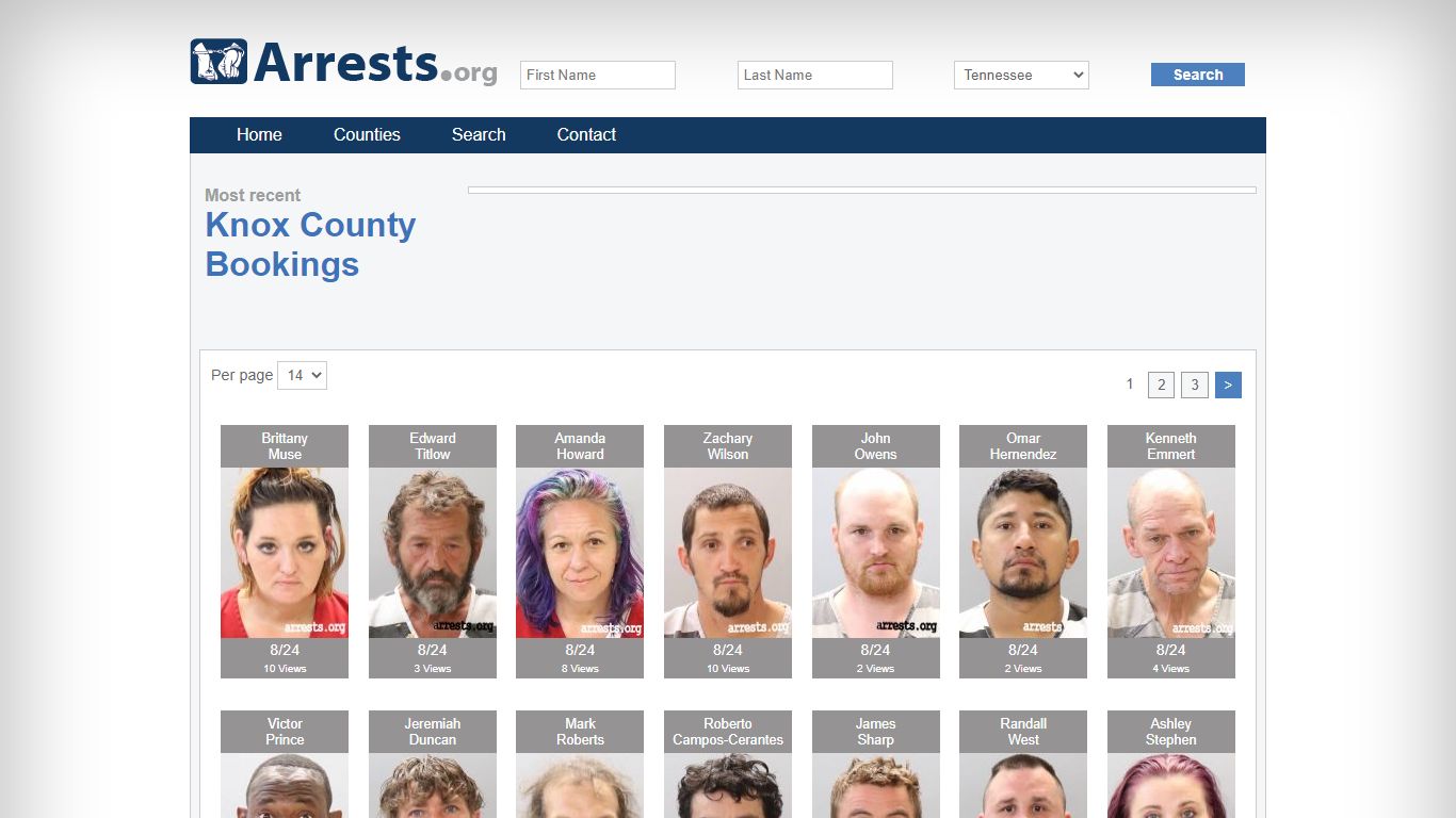 Knox County Arrests and Inmate Search